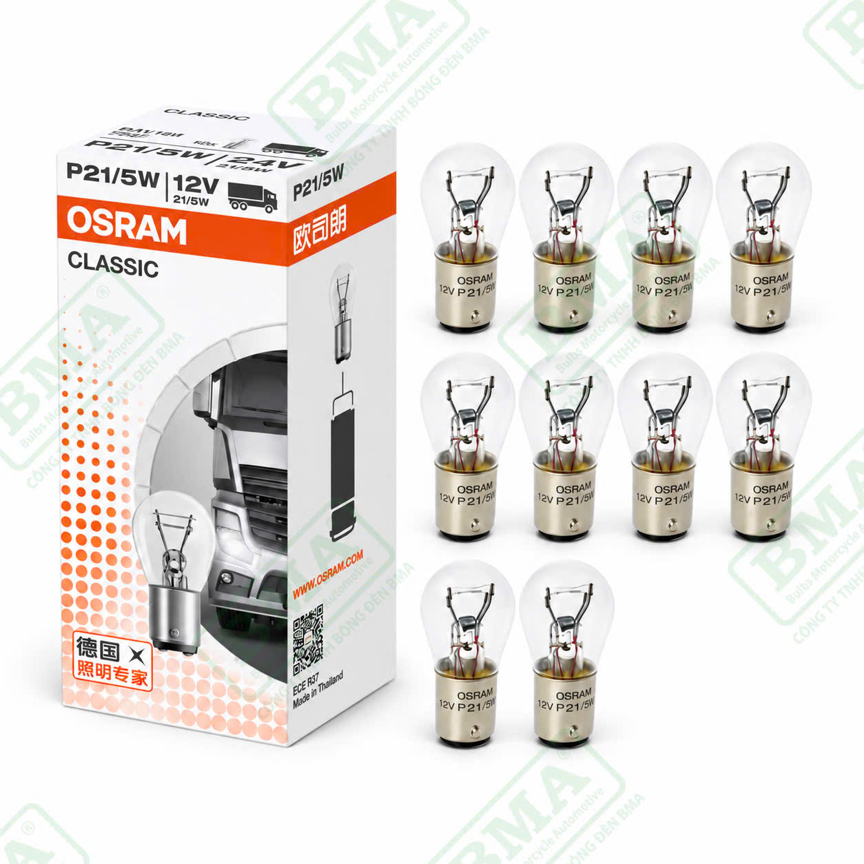 BÓNG HẬU OSRAM P21/5W